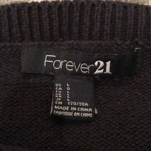 Forever 21 Sweaters - FOREVER 21 Black Long Sleeve Wolf Sweater Forever 21 Sweaters - FOREVER 21 Black Long Sleeve Wolf Sweater